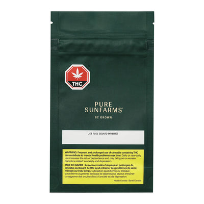 PURE SUNFARMS JET FUEL GELATO (H) DRIED - 28G