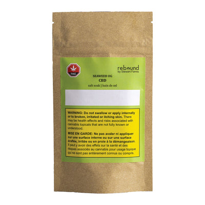 REBOUND SEAWEED OG CBD SALT SOAK (H) BATH SALTS - 125G