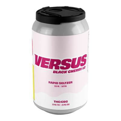 VERSUS BLACK CHERRY RAPID SELTZER (H) BEV - 10MG THC X 355ML
