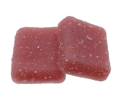 WYLD REAL FRUIT POMEGRANATE 1:1 (H) CHEW 5MG THC:5MG CBD X2