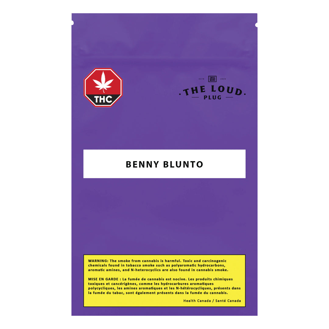 THE LOUD PLUG BENNY BLUNTO (IND) PRE-ROLL - 0.5GX3