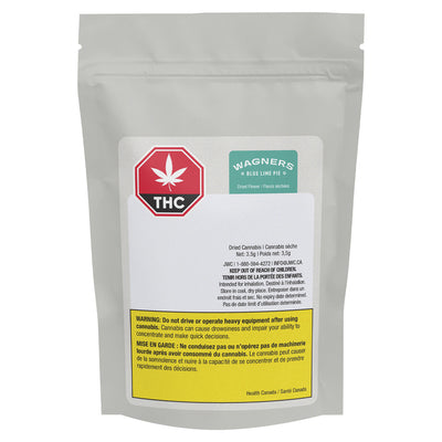 WAGNERS BLUE LIME PIE (IND) DRIED - 3.5G