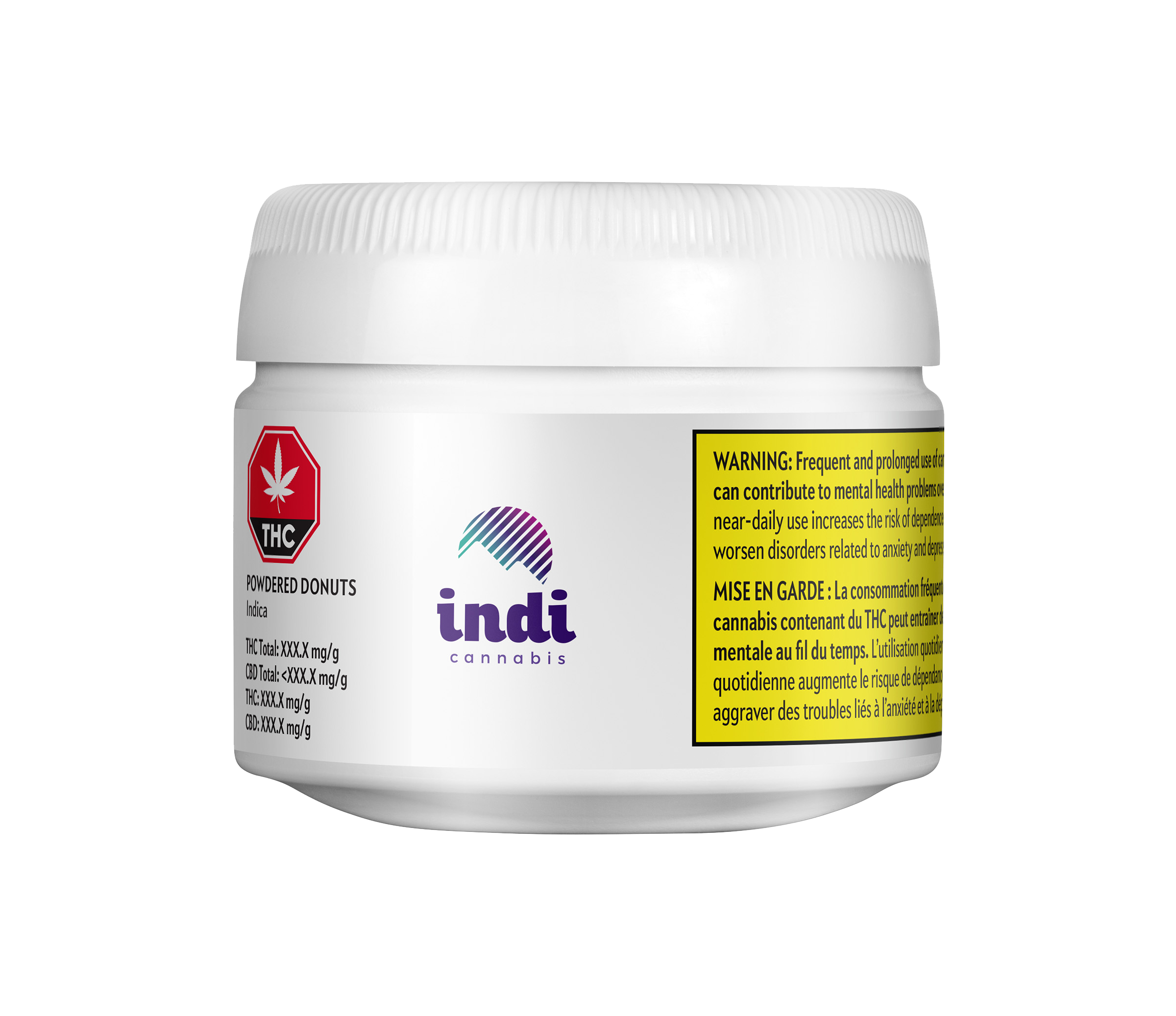 INDI POWDERED DONUTS (H) DRIED - 3.5G