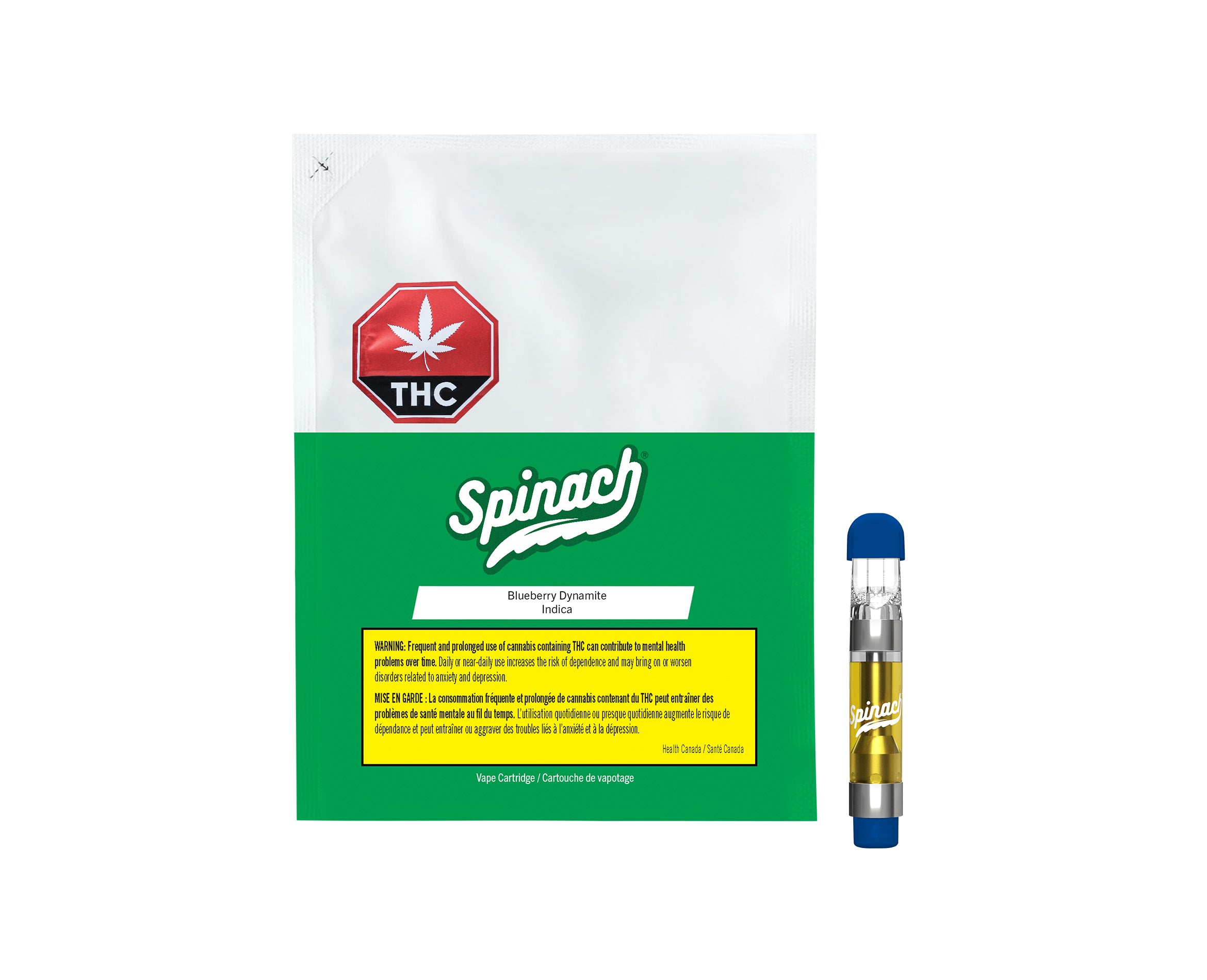 SPINACH BLUEBERRY DYNAMITE LIQ DIAMOND (IND) 510 - 1G