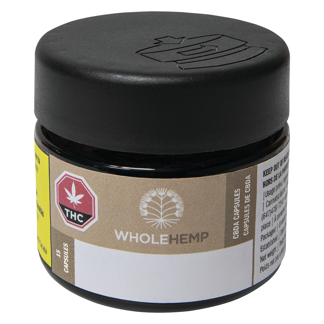 WHOLEHEMP CBDA (H) CAPSULES - 20MG X 15