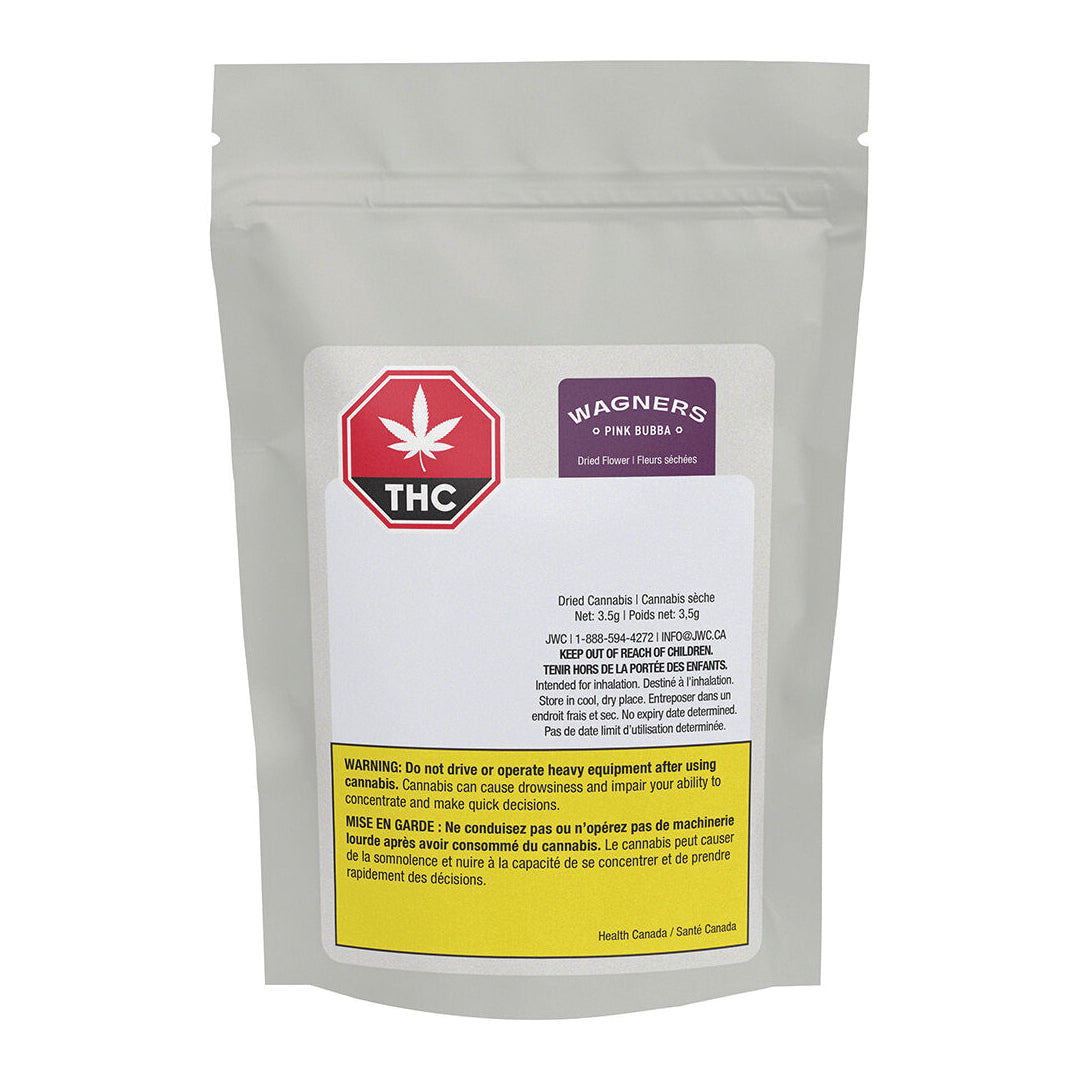 WAGNERS PINK BUBBA (IND) DRIED - 3.5G