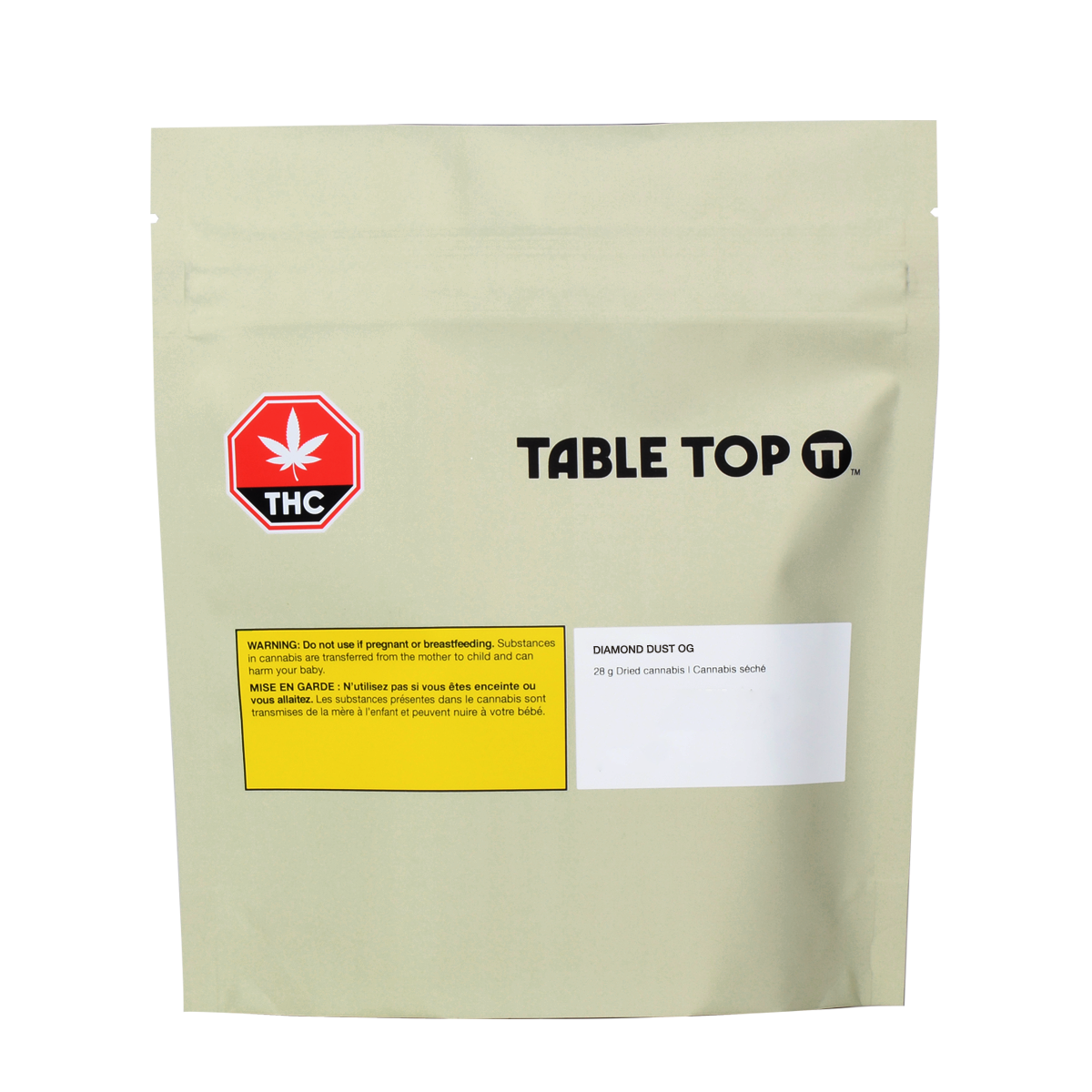 TABLE TOP DIAMOND DUST OG (IND) DRIED - 28G
