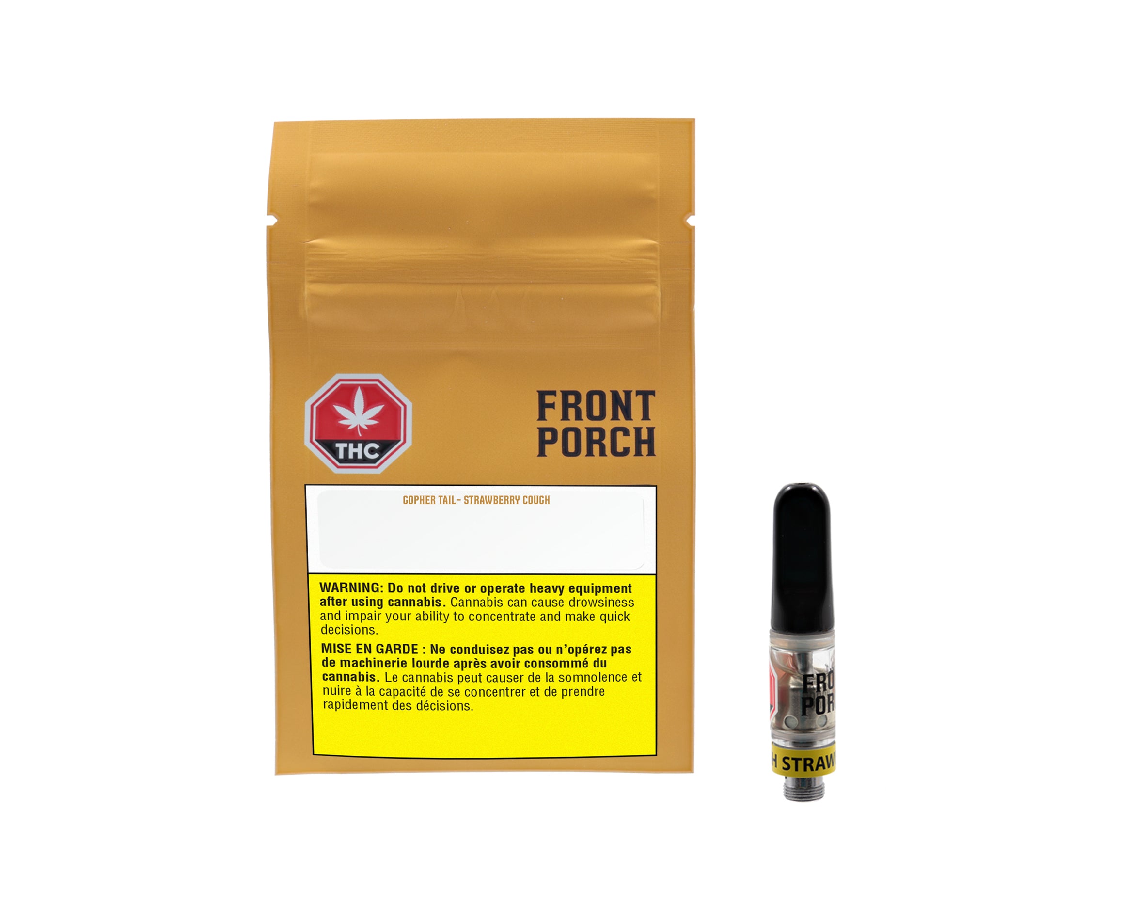FRONT PORCH GOPHER TAIL STRAWBERRY COUGH (H) 510 - 0.5G