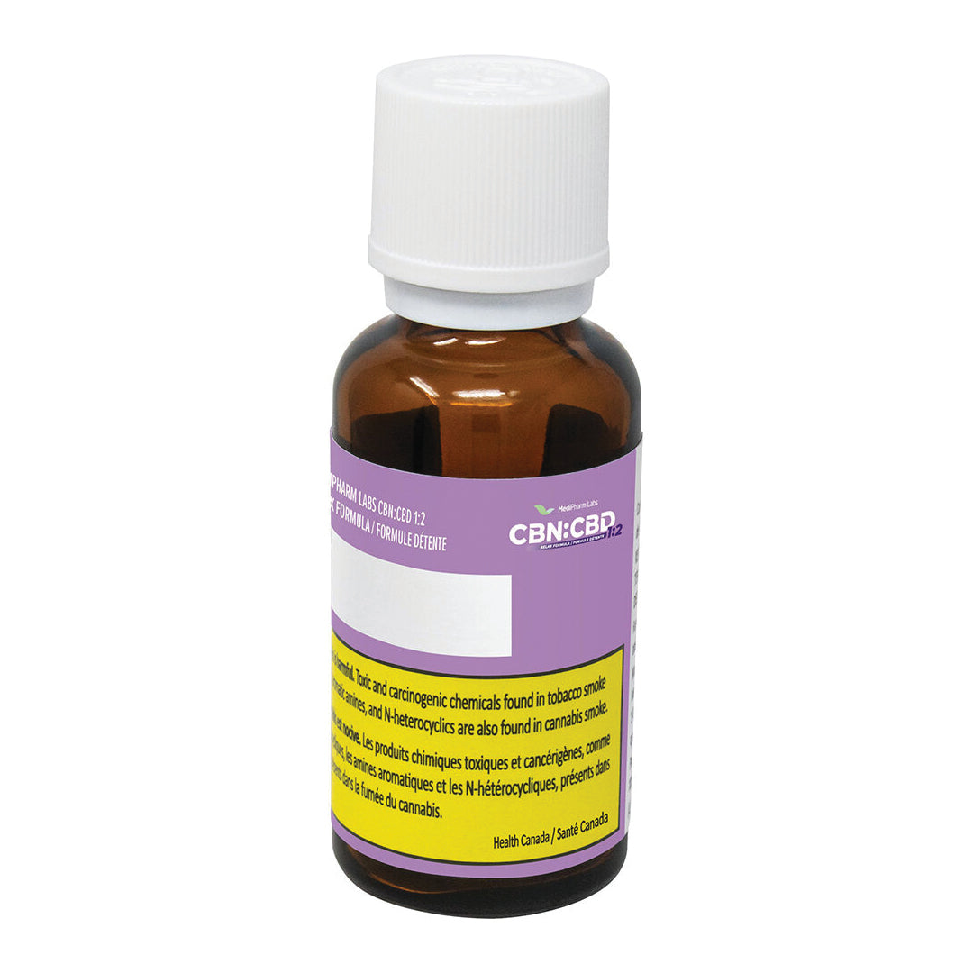 MEDIPHARM LABS CBN:CBD 1:2 RELAX FORMULA (H) OIL - 30ML
