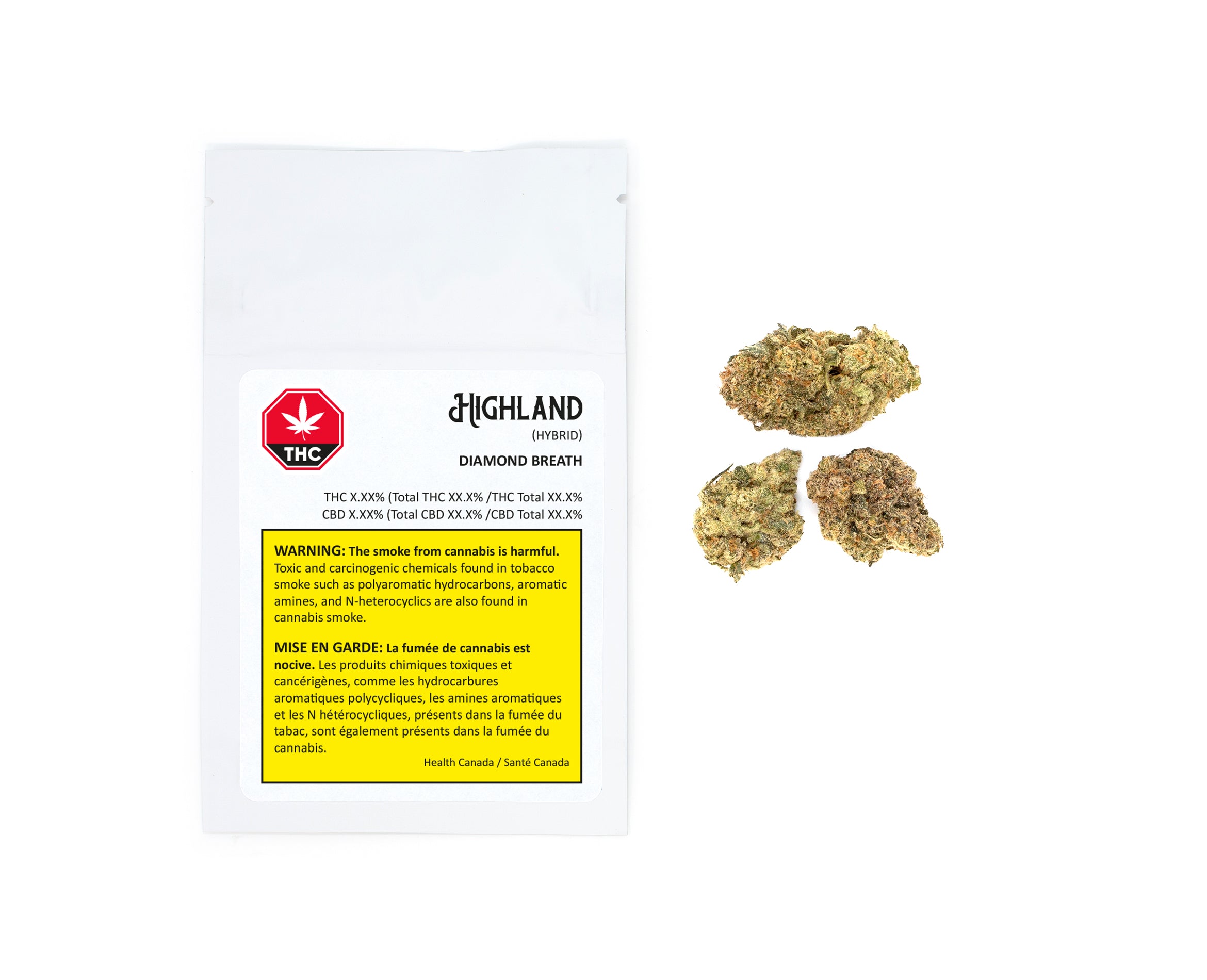 HIGHLAND GROW DIAMOND BREATH (H) DRIED - 3.5G