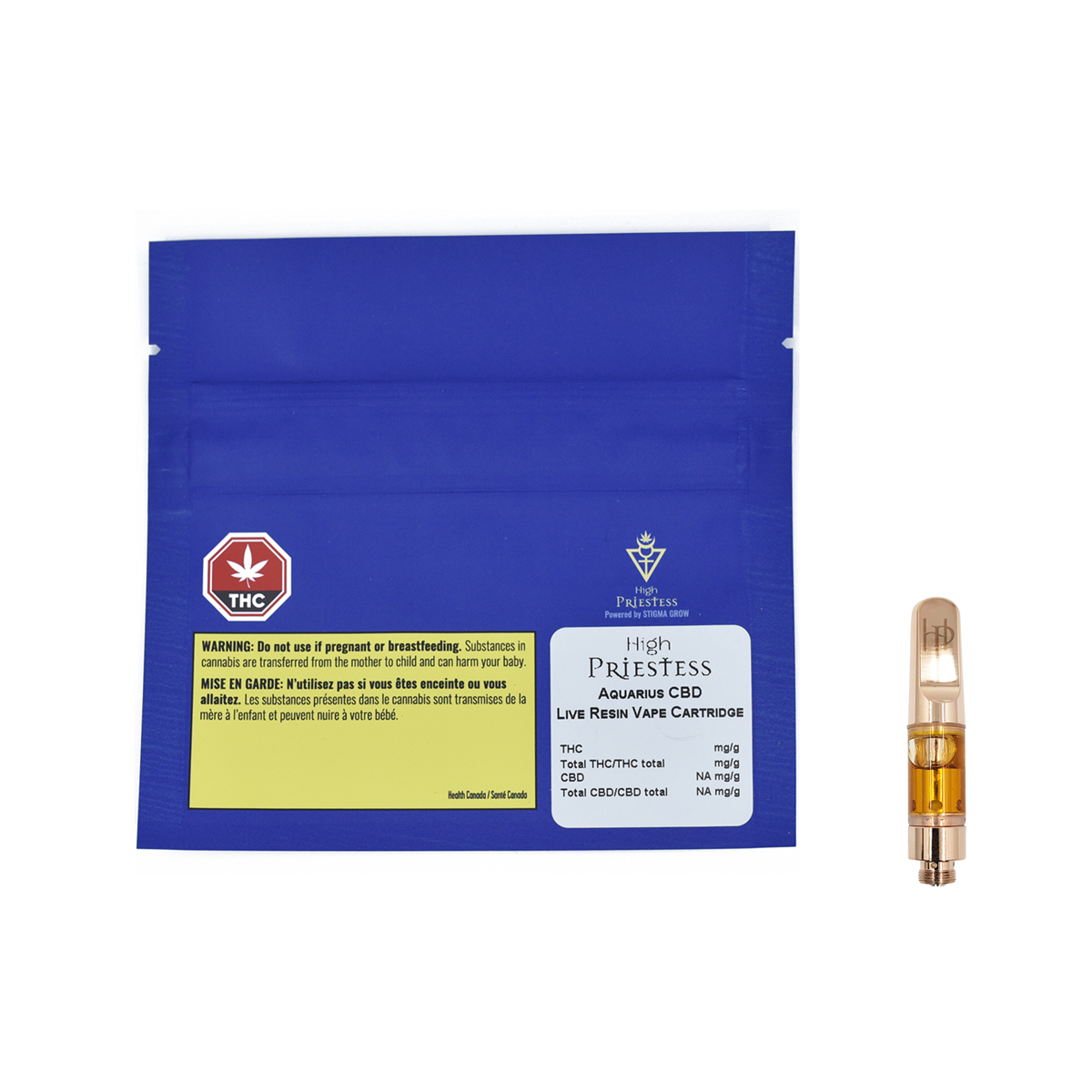 HIGH PRIESTESS AQUARIUS LIVE RESIN (S) 510 - 1G