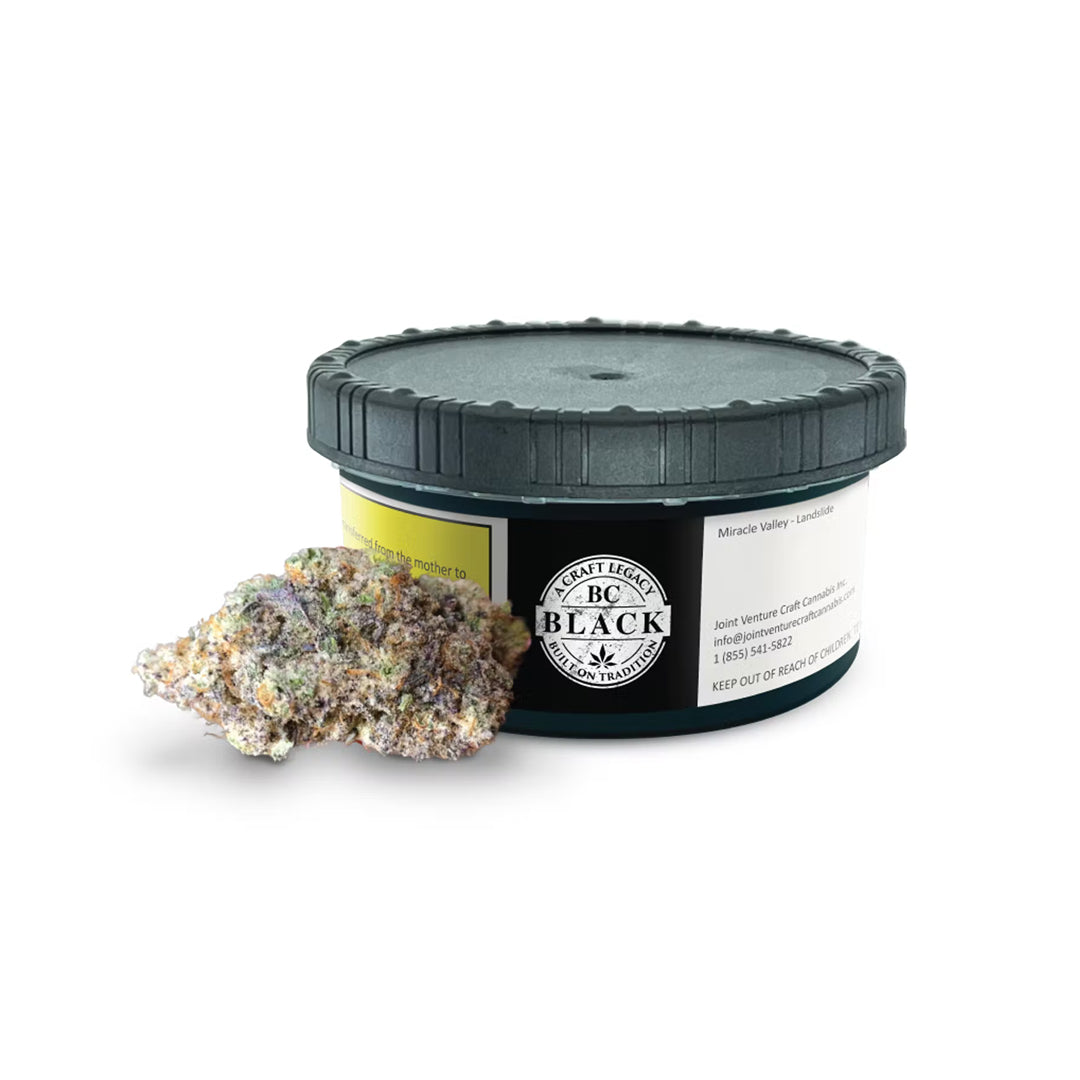 BC BLACK MIRACLE VALLEY LANDSLIDE (IND) DRIED - 3.5G