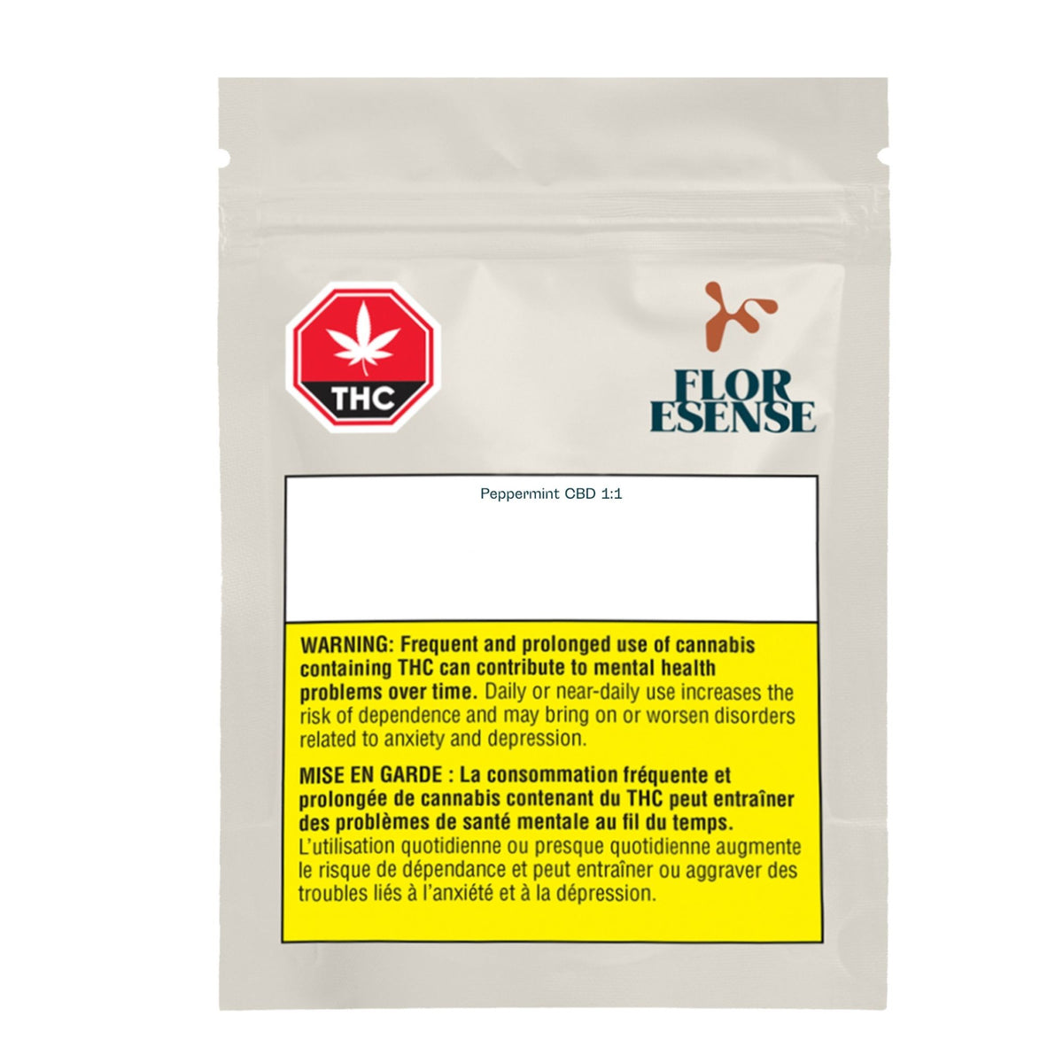 FLORESENSE PEPPERMINT 1:1 CBD (H) 510 - 1G