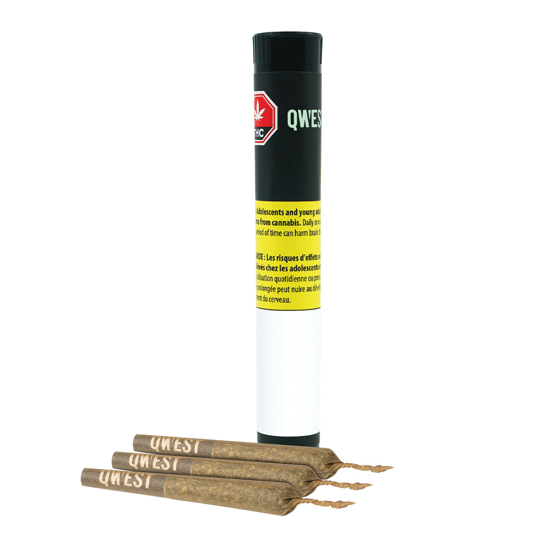 QWEST APRICOT KUSH DIAMOND (IND) INF PRE-ROLL - 0.5GX3