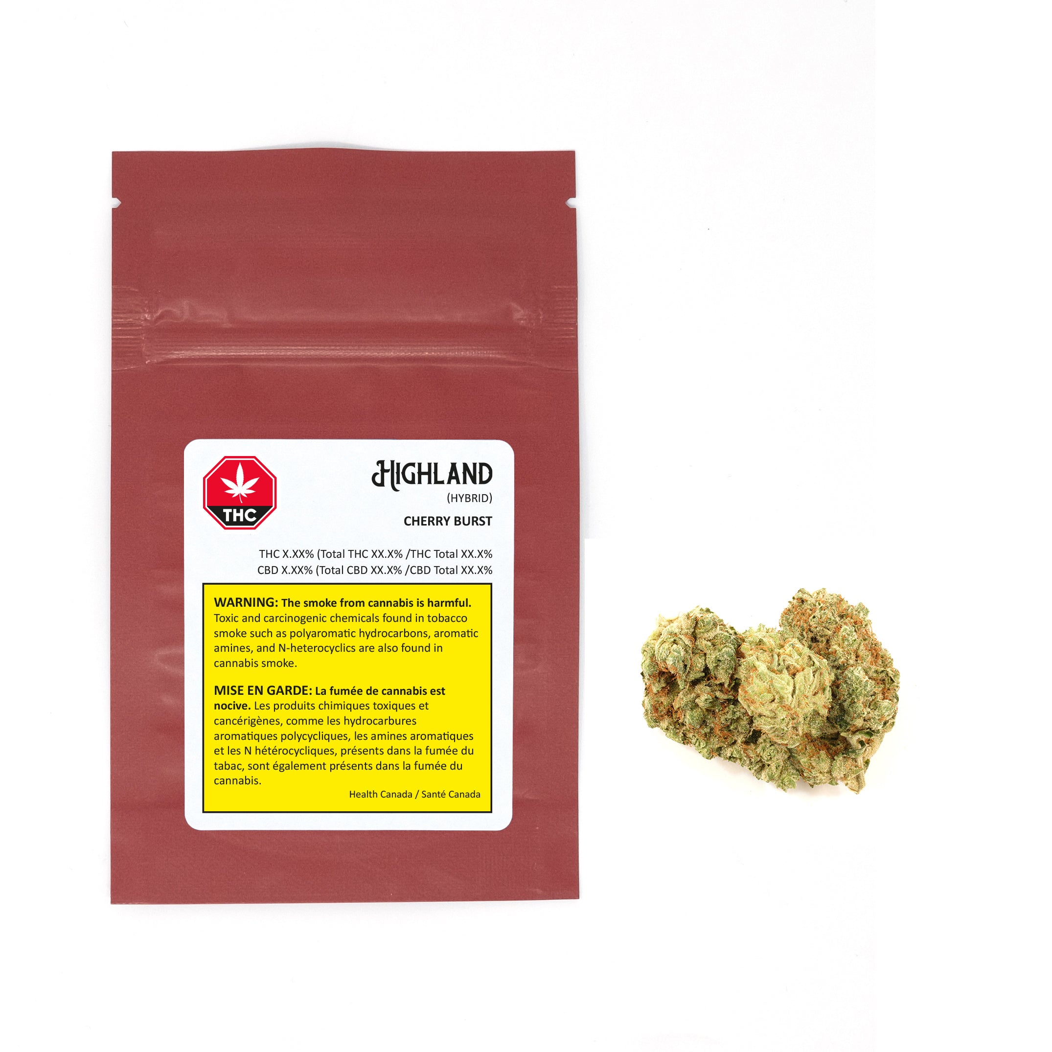 HIGHLAND GROW CHERRY BURST (H) DRIED - 14G