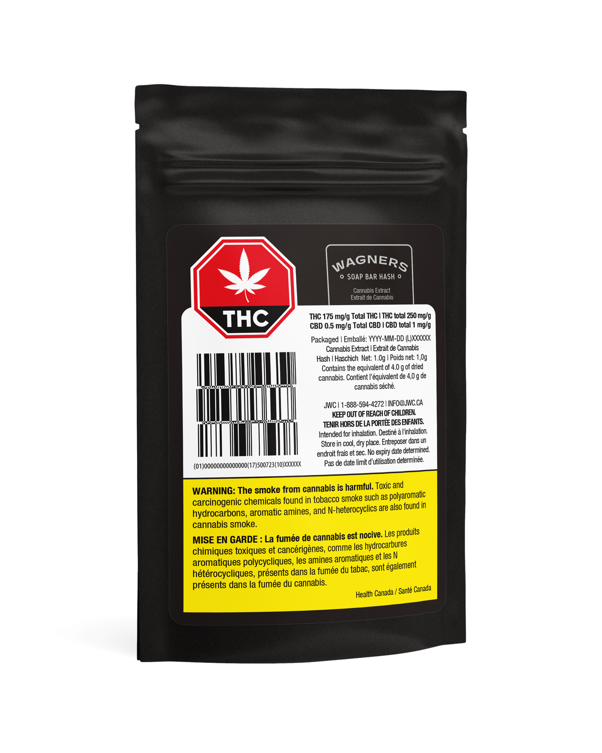 WAGNERS SOAP BAR (H) HASH - 2G