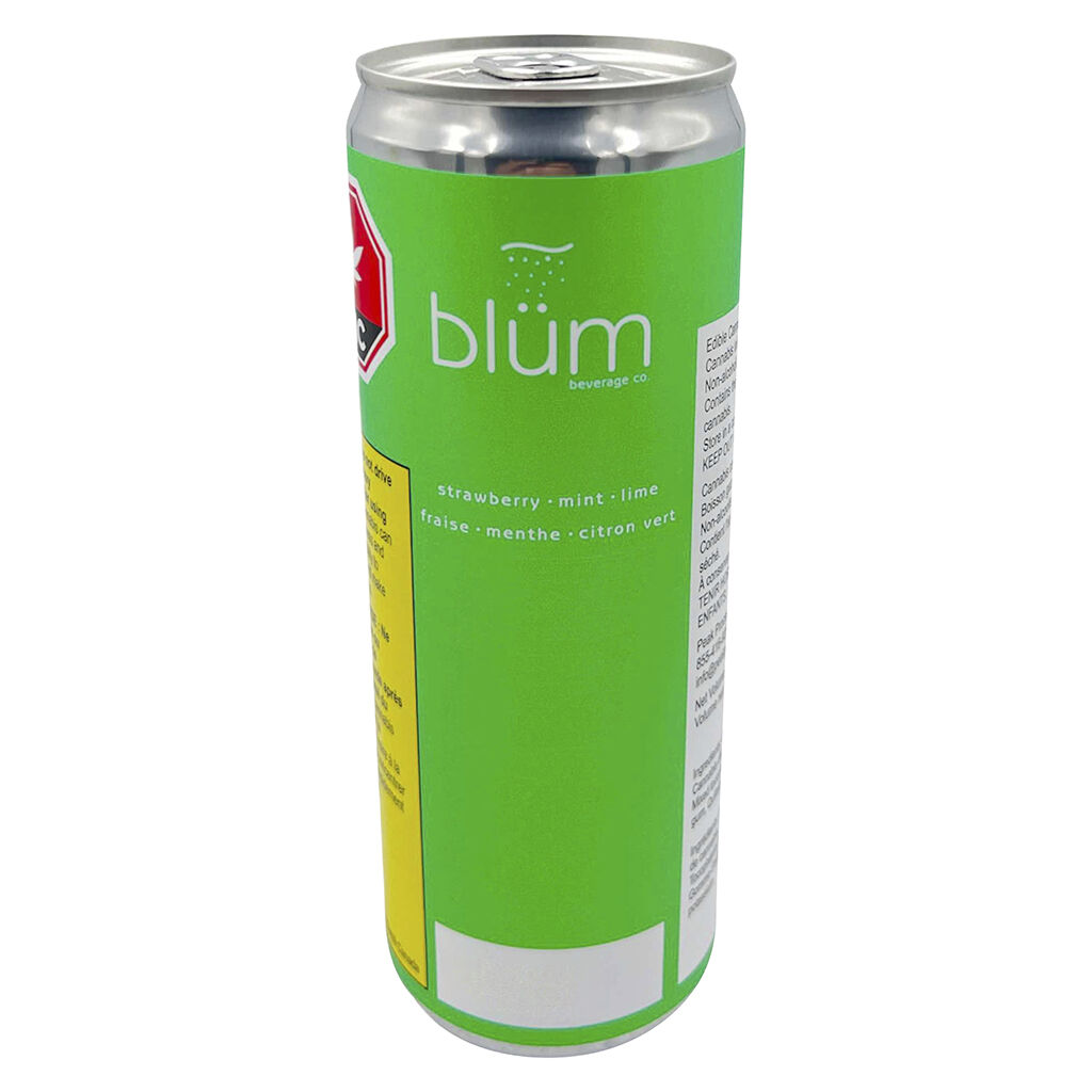 BLUM STRAWBERRYMINT LIME SPARKLING (H) BEV - 5MG THC X 355ML