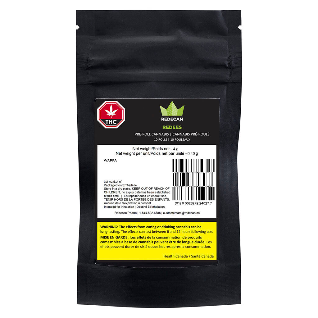 REDECAN REDEES WAPPA (IND) PRE-ROLL - 0.4G X 10