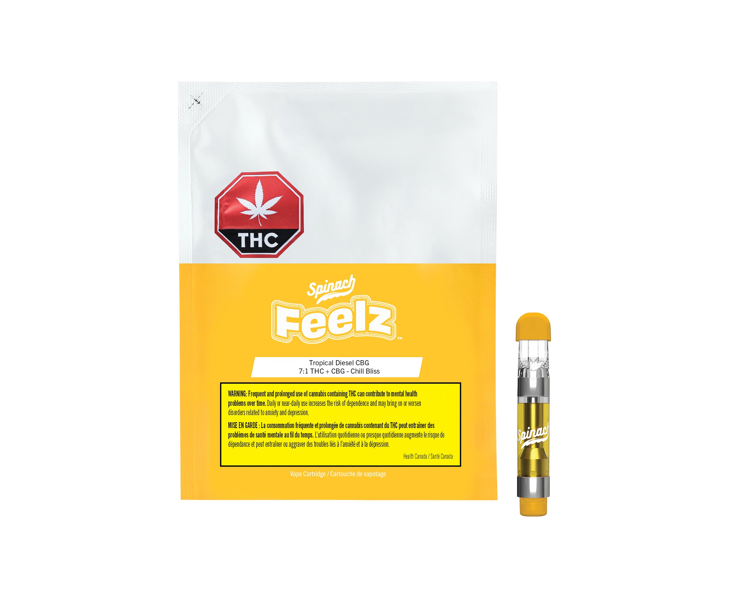 SPINACH FEELZ TROPICAL DIESEL CBG (H) 510 - 1G