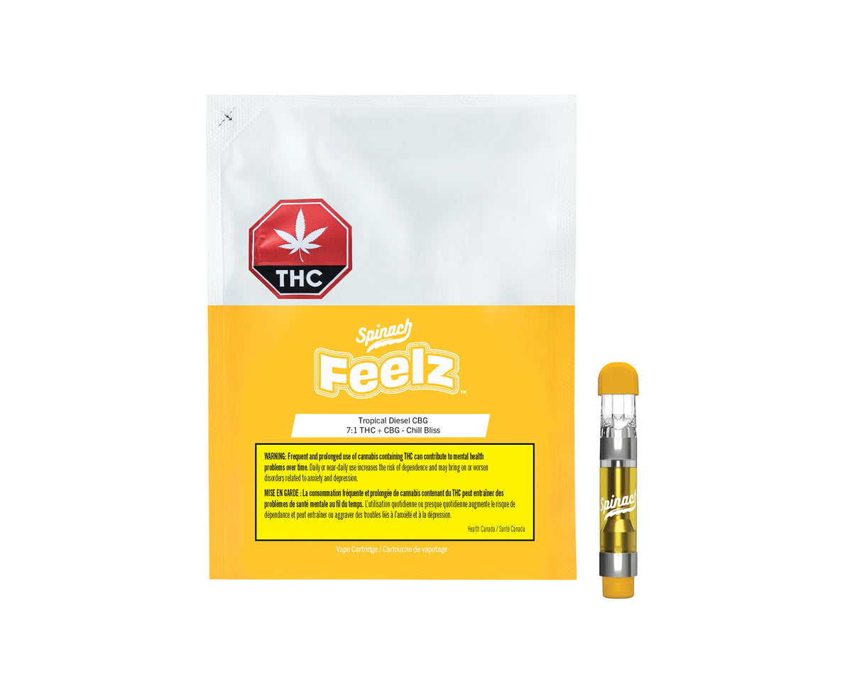 SPINACH FEELZ TROPICAL DIESEL CBG (H) 510 - 1G