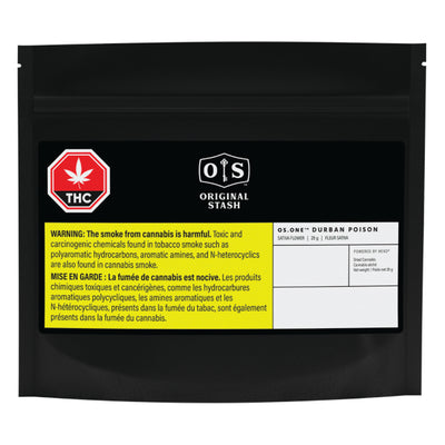 ORIGINAL STASH OS ONE DURBAN POISON (S) DRIED - 28G