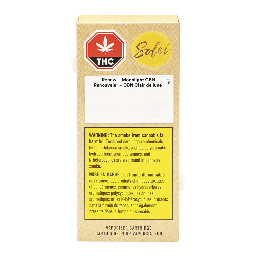 SOLEI RENEW MOONLIGHT (H) 4 THC: 1 CBN 510 - 0.5G