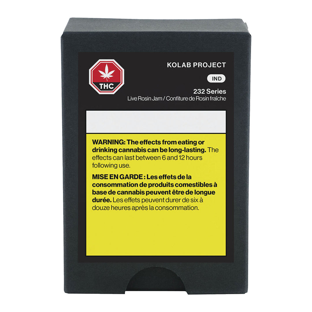 KOLAB PROJECT 232 SERIES JAM (IND) LIVE ROSIN - 1G