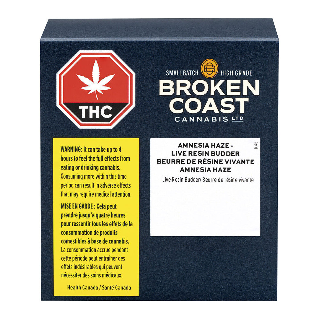 BROKEN COAST AMNESIA HAZE BUTTER (H) LIVE RESIN - 1G