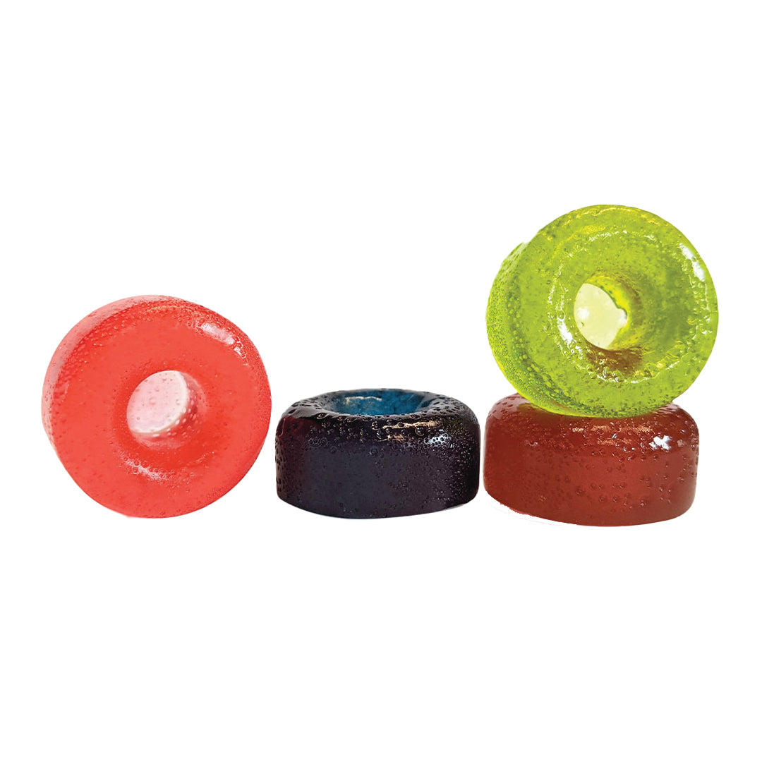VACAY FRUITY HOOPS (H) CANDY - 2.5MG THC X 4
