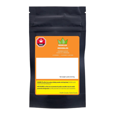 REDECAN REDEBLES ORANGE SODA (H) CHEW - 2.5MG THC X 4