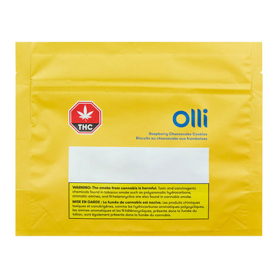 OLLI RASPBERRY CHEESECAKE (H) COOKIE - 5 MG THC 5MG CBD X 2