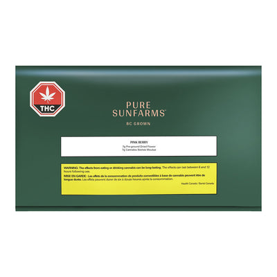PURE SUNFARMS PINK BERRY (IND) MILLED - 7G