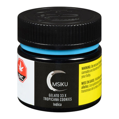 MSIKU GELATTO 33 X TROPICANA COOKIES (IND) DRIED - 3.5G