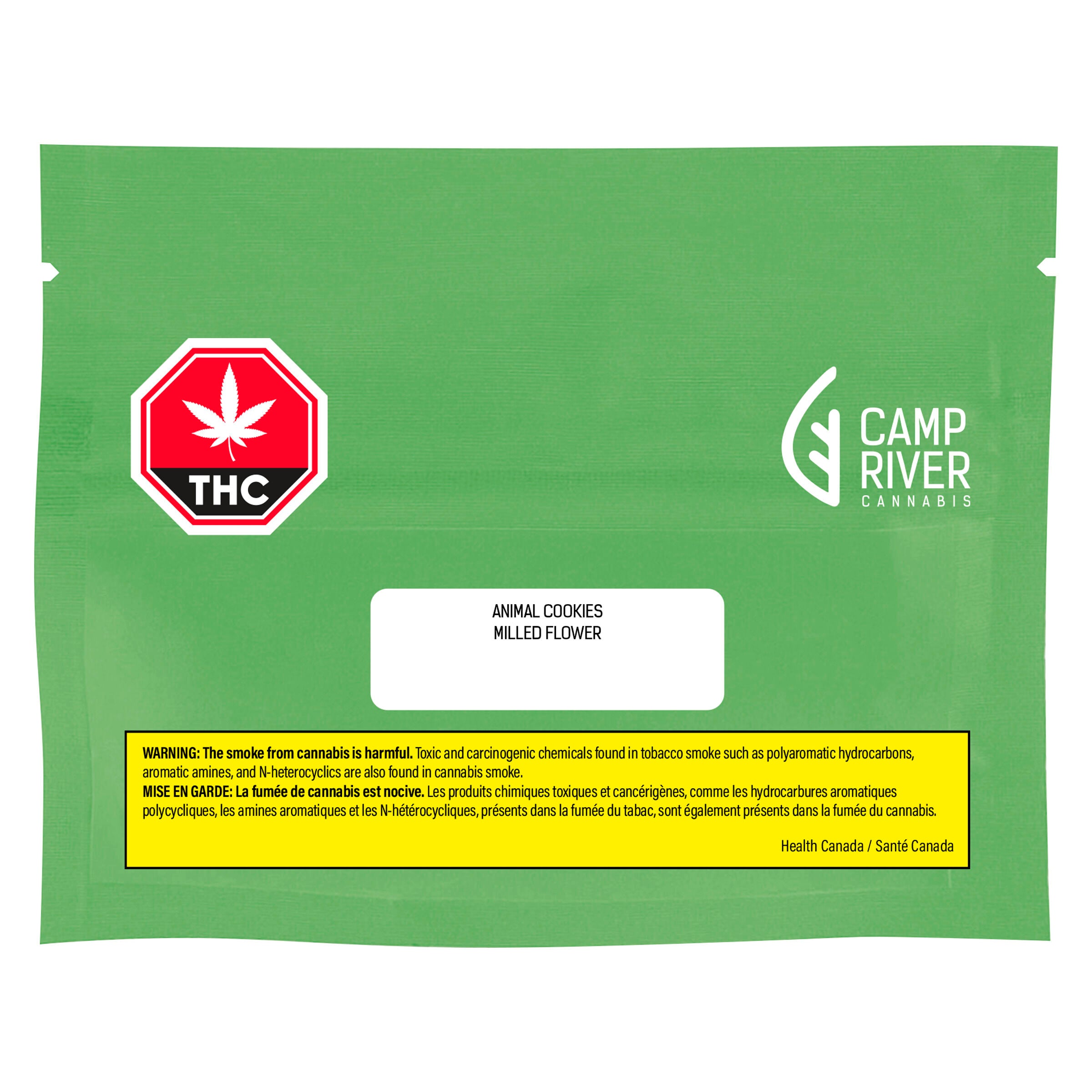 CAMP RIVER ANIMAL COOKIES (IND) MILLED - 7G