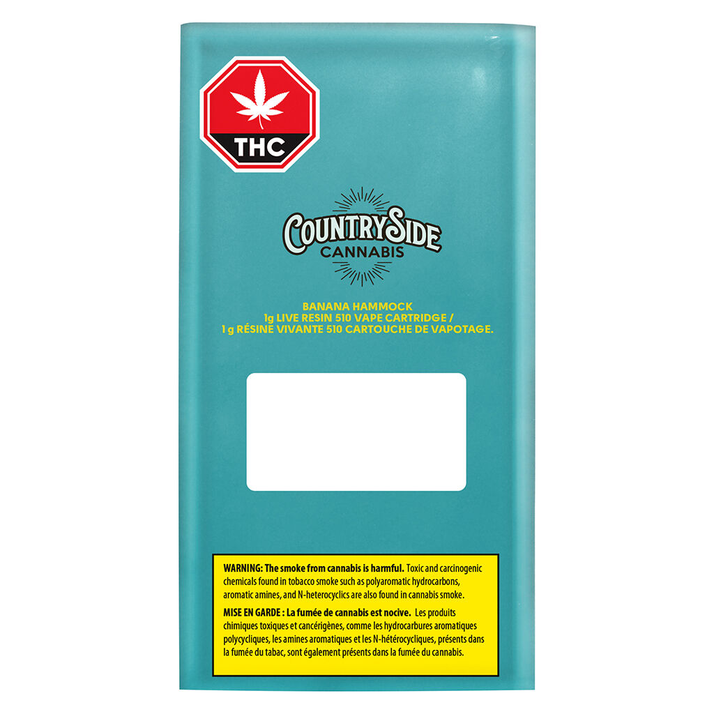 COUNTRYSIDE BANANA HAMMOCK LIVE RESIN (IND) 510 - 1G
