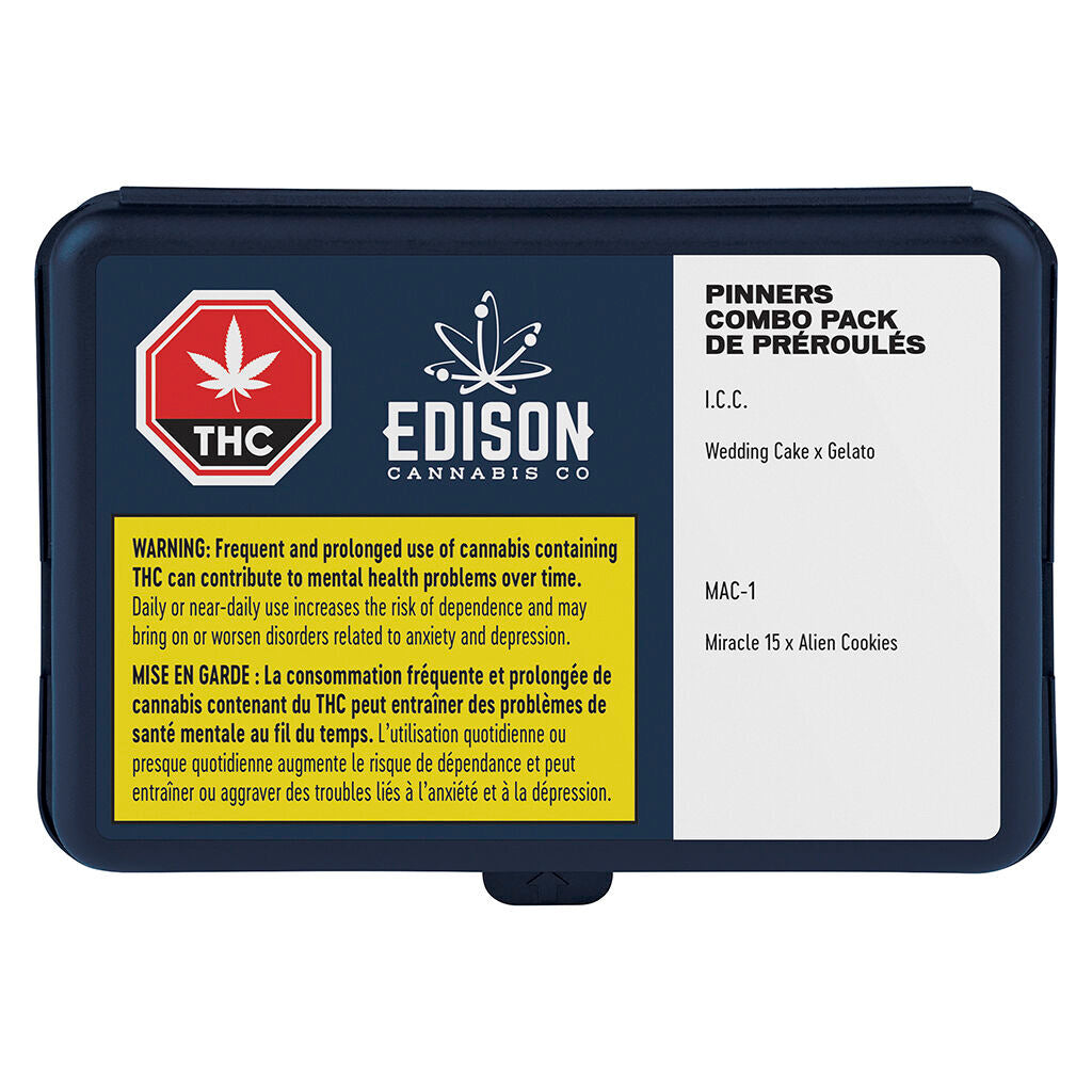 EDISON ICC MAC-1 COMBO PACK (H) PRE-ROLL - 0.35GX10