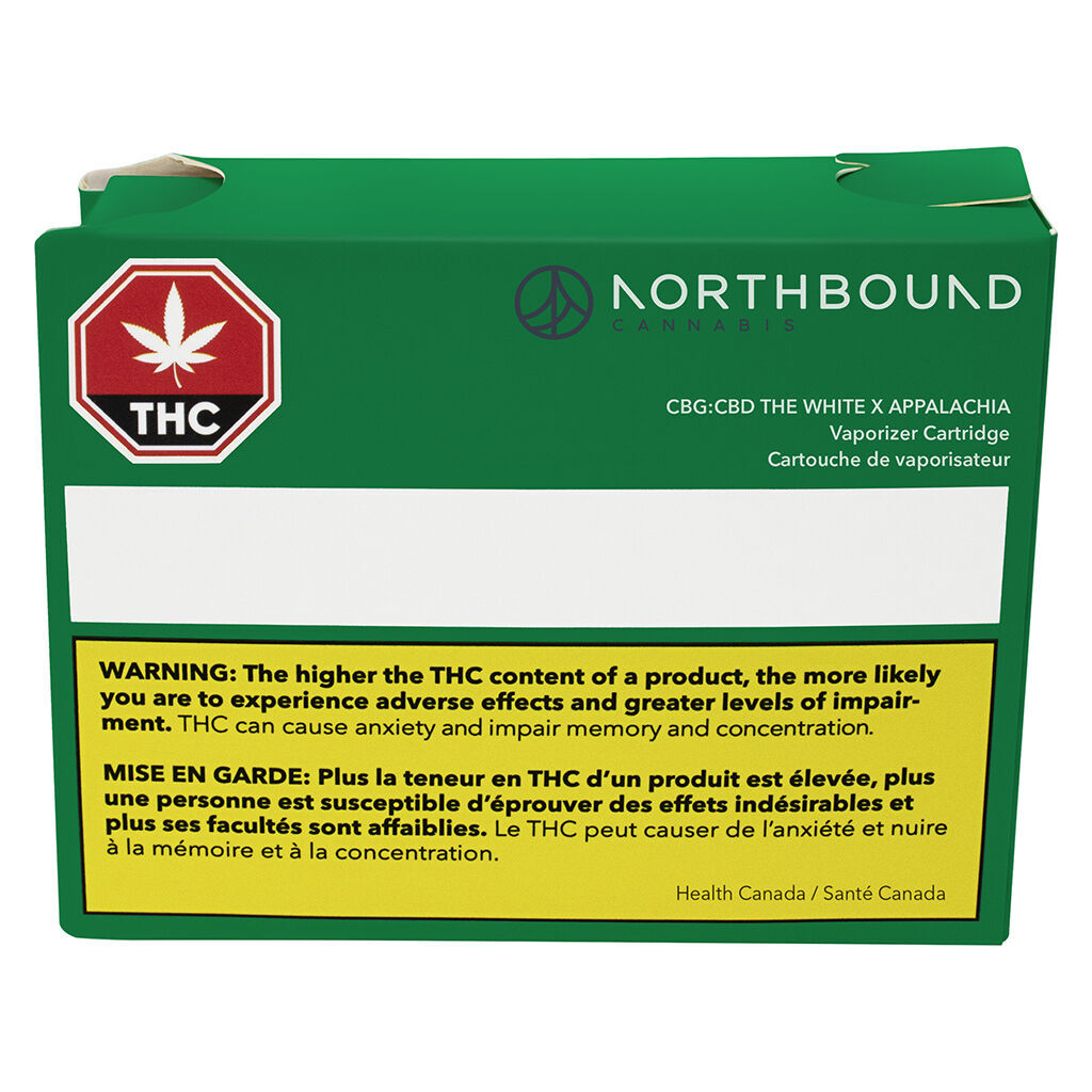 NORTHBOUND CBG:CBD WHITE X APPALACHIA (H) 510 - 1G