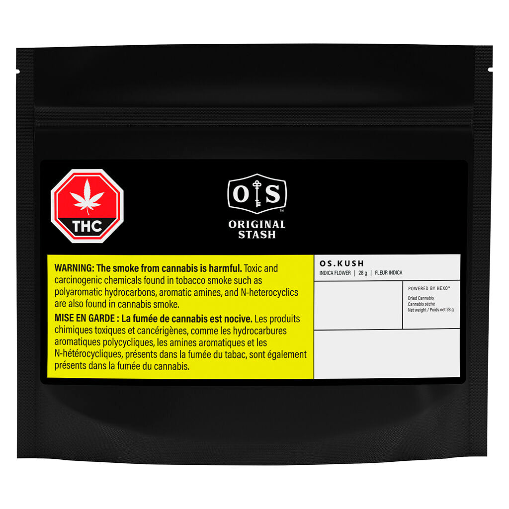 ORIGINAL STASH OS.KUSH (IND) DRIED - 28G