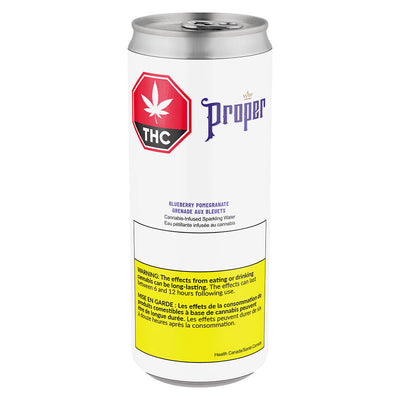 PROPER BLUEBERRY POMEGRANATE (H) BEV - 10MG THC X 355ML