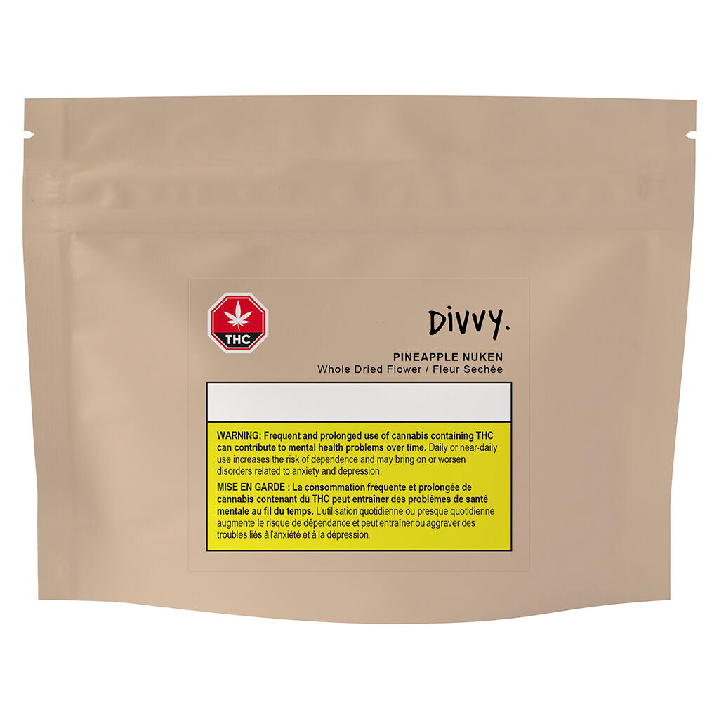 DIVVY PINEAPPLE NUKEN (H) DRIED - 14G