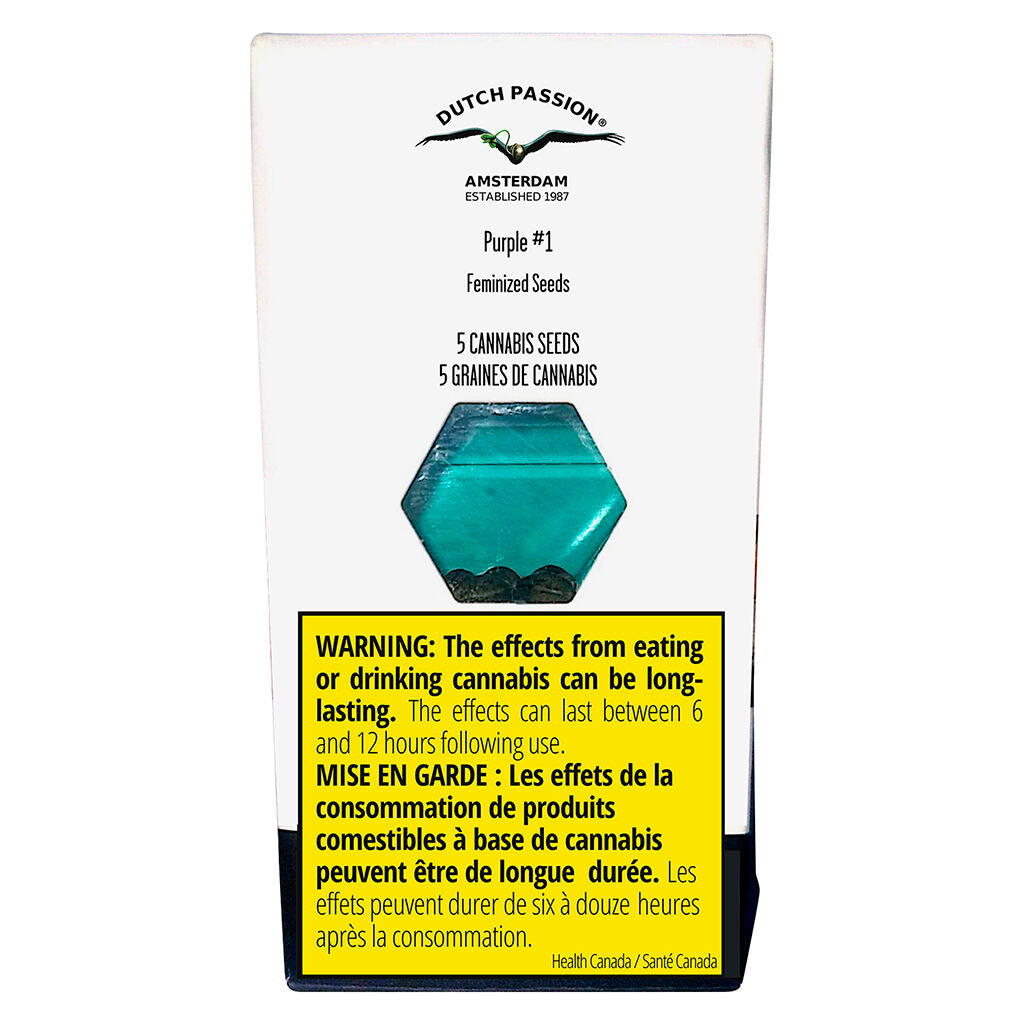 DUTCH PASSION PURPLE 1 (FEM) (H) SEED - 5PK