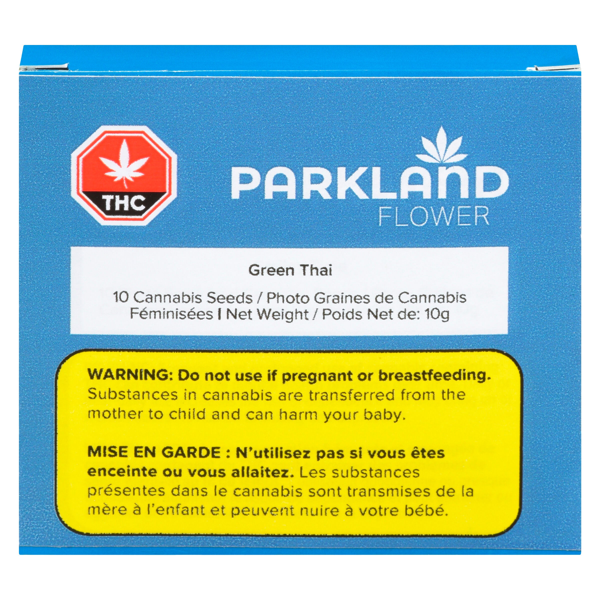 PARKLAND FLOWER GREEN THAI (H) SEEDS - 10PK