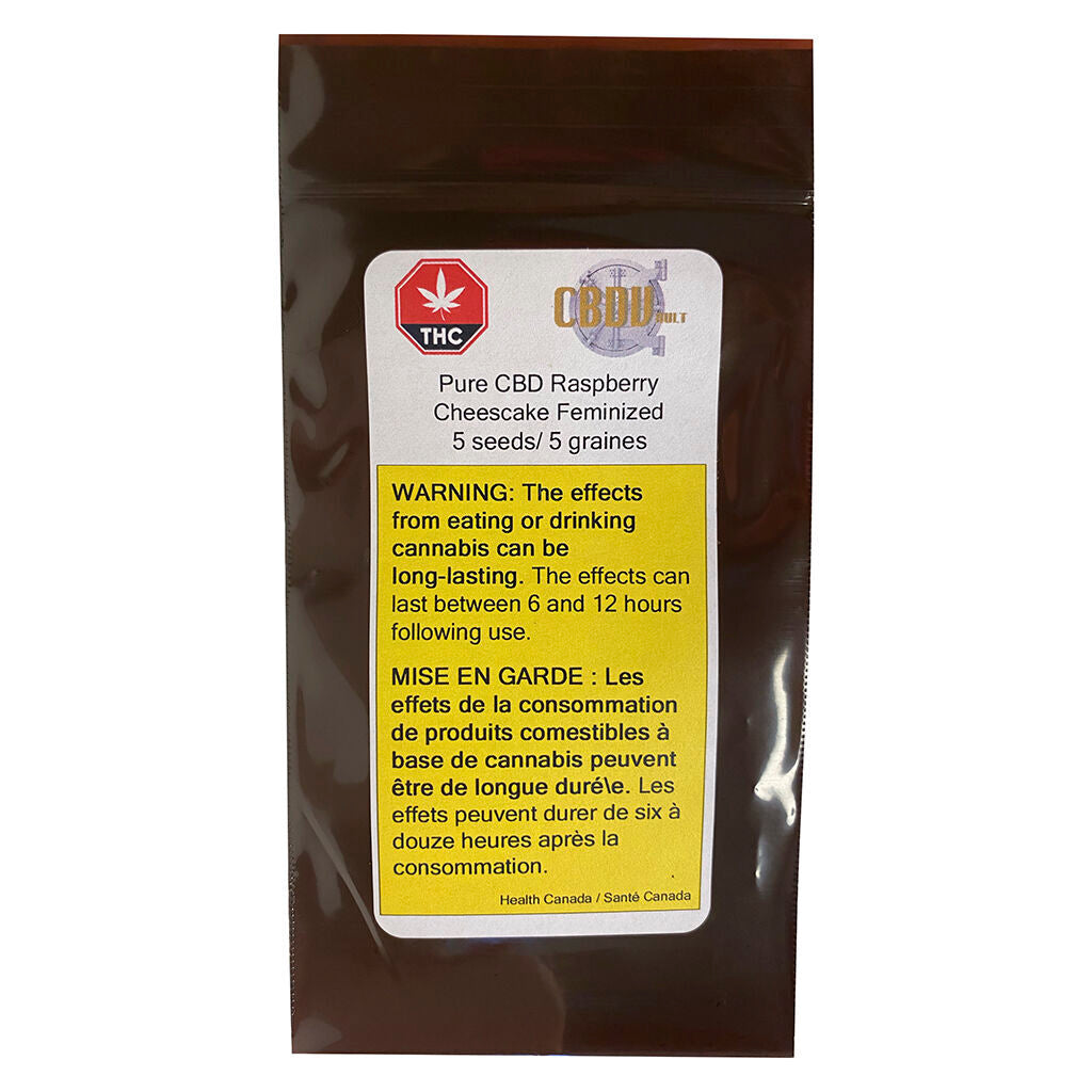 CBD VAULT RASPBERRY CHEESECAKE (FEM) (H) SEEDS - 5PK