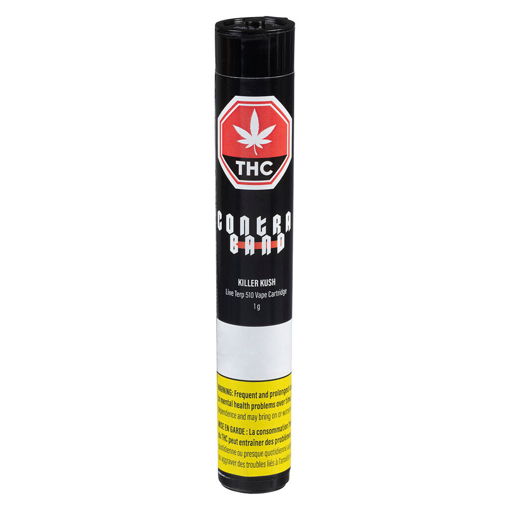 CONTRABAND KILLER KUSH LIVE TERP (IND) 510 - 1G