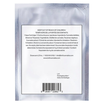 BACK FORTY STRAWBERRY COUGH (S) 510 - 1G