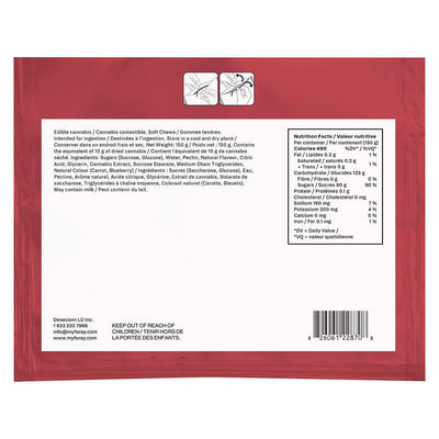 FORAY CBN CBD BLACKB LAVENDER (H) CHEW - 10MG CBD X 30