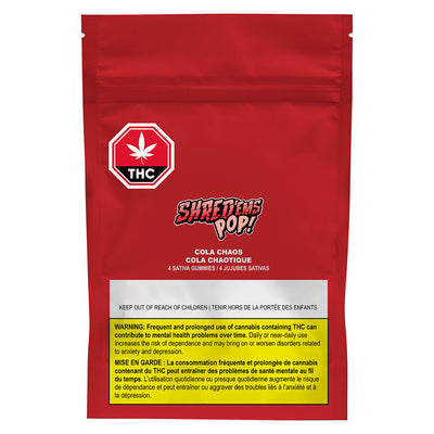 SHREDEMS POP COLA CHAOS (S) CHEW - 2.5MG THC X 4