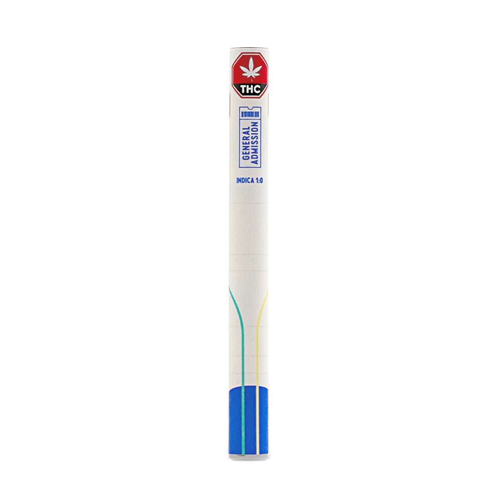 GENERAL ADMISSION BLUE ROCKET (IND) PEN - 0.3G