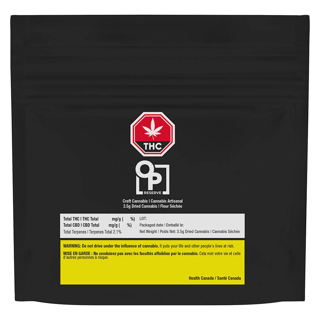 FREEDOM CANNABIS RESERVE INDICA (IND) DRIED - 3.5G