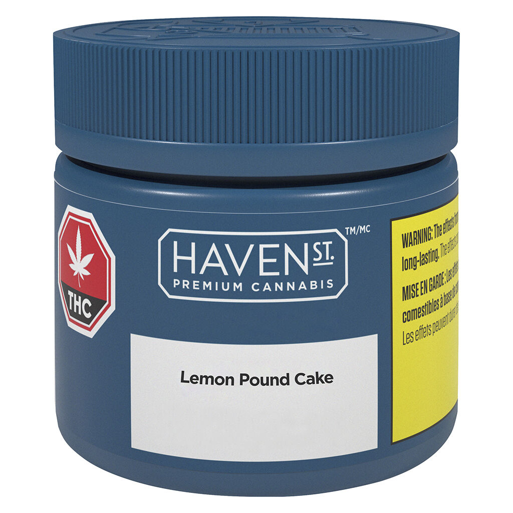HAVEN ST LEMON POUND CAKE (S) DRIED - 3.5G